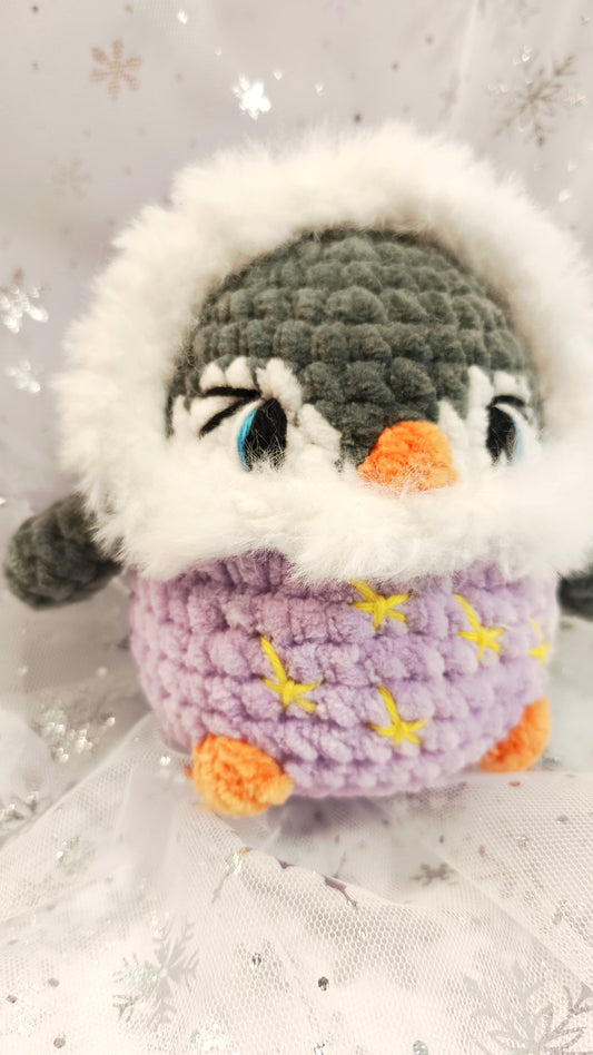 🐧 Frosty Fintan| Winter Moon & Stars Collection | Flieder