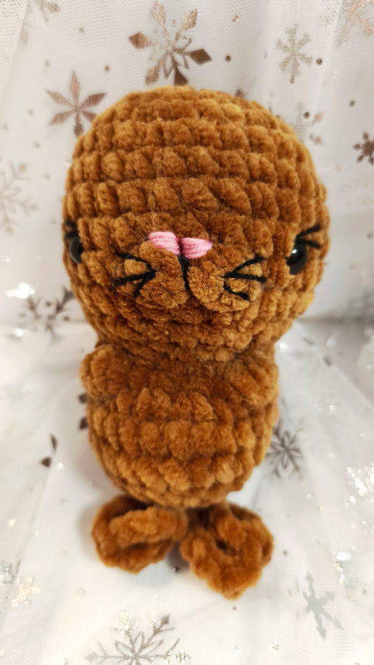 🦭 Babyrobbe „Róinín“ | Braun | Cozy Winter Edition