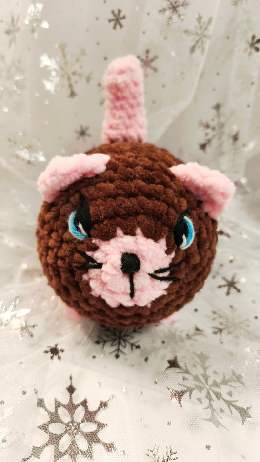 🐱❄️ Siamkatze „Feighín“ | SchokoRosa | Irische Winterzeit