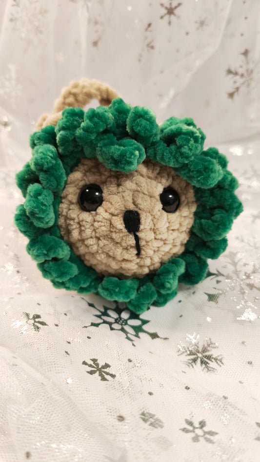 🦁❄️ Löwenbaby „Fionnán“ | Grün | Irische Winterzeit