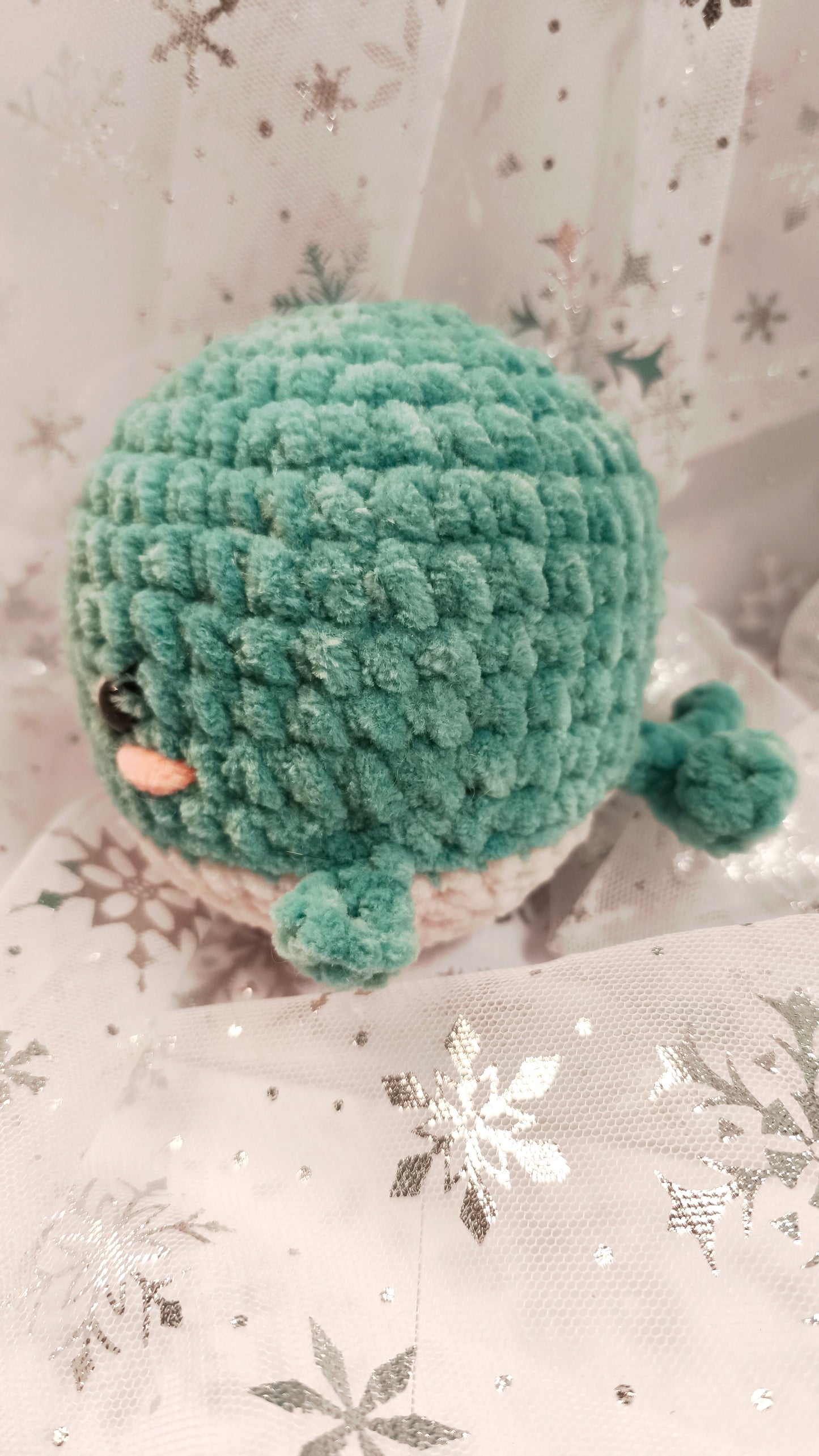🐳 Babywal „Muirín“ | OzeanTürkis | Cozy Winter Edition