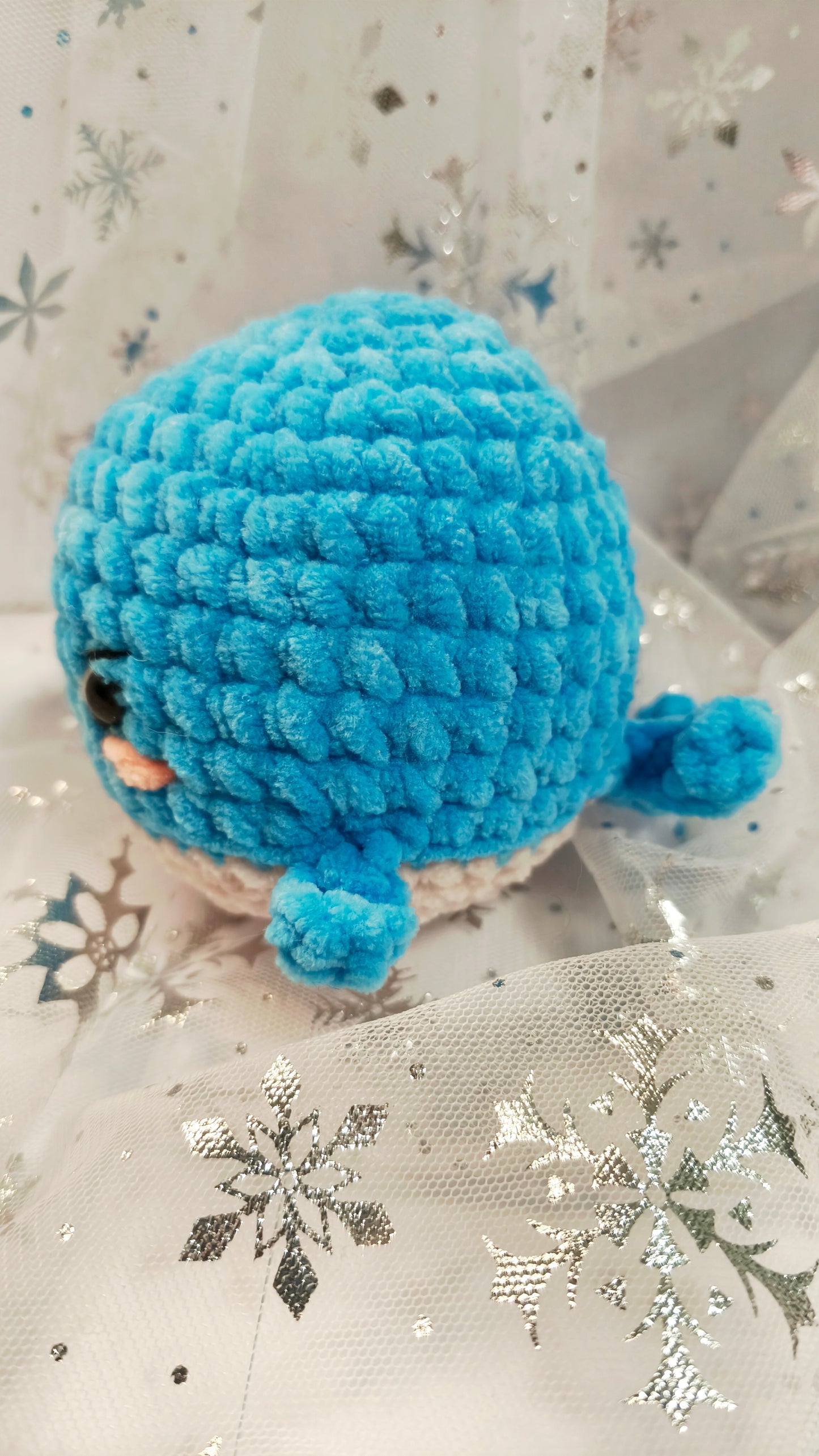 🐳 Babywal „Muirín“ | Türkis | Cozy Winter Edition