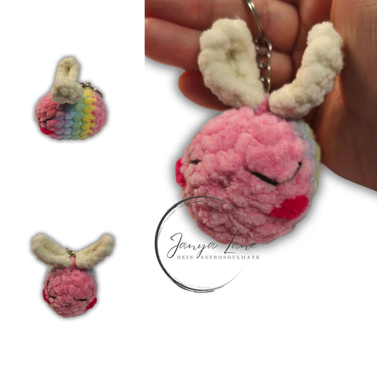 💛 Schlüsselanhänger Dottie | die kleine Biene mit dem Blütentraum 🐝| Farbe regenbogen