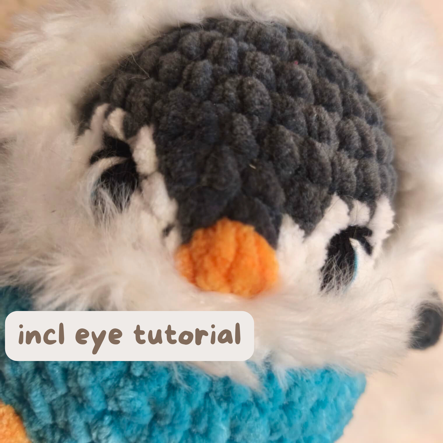 2 in 1 Häkelanleitung Amigurumi Frosty Fintan Winterpinguin 2 Größen (PDF) | AstroSoulMates Häkelwelt Sofortdownload | Standart