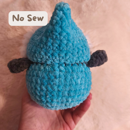 2 in 1 Häkelanleitung Amigurumi Frosty Fintan Winterpinguin 2 Größen (PDF) | AstroSoulMates Häkelwelt Sofortdownload | Standart