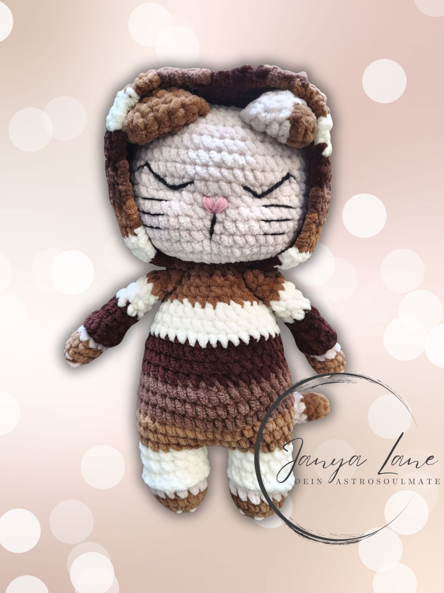 Häkelanleitung Amigurumi Onesie Katzenfreunde (PDF) | AstroSoulMates Häkelwelt Sofortdownload | Standart