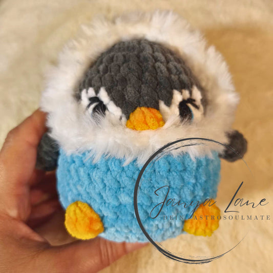 Häkelanleitung Amigurumi Frosty Fintan Winterpinguin (PDF) | AstroSoulMates Häkelwelt Sofortdownload | Standart