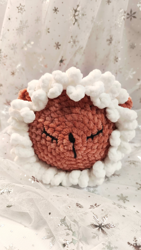 🦁❄️ Löwenbaby „Líonán“ XL | Zimt | Irische Winterzeit