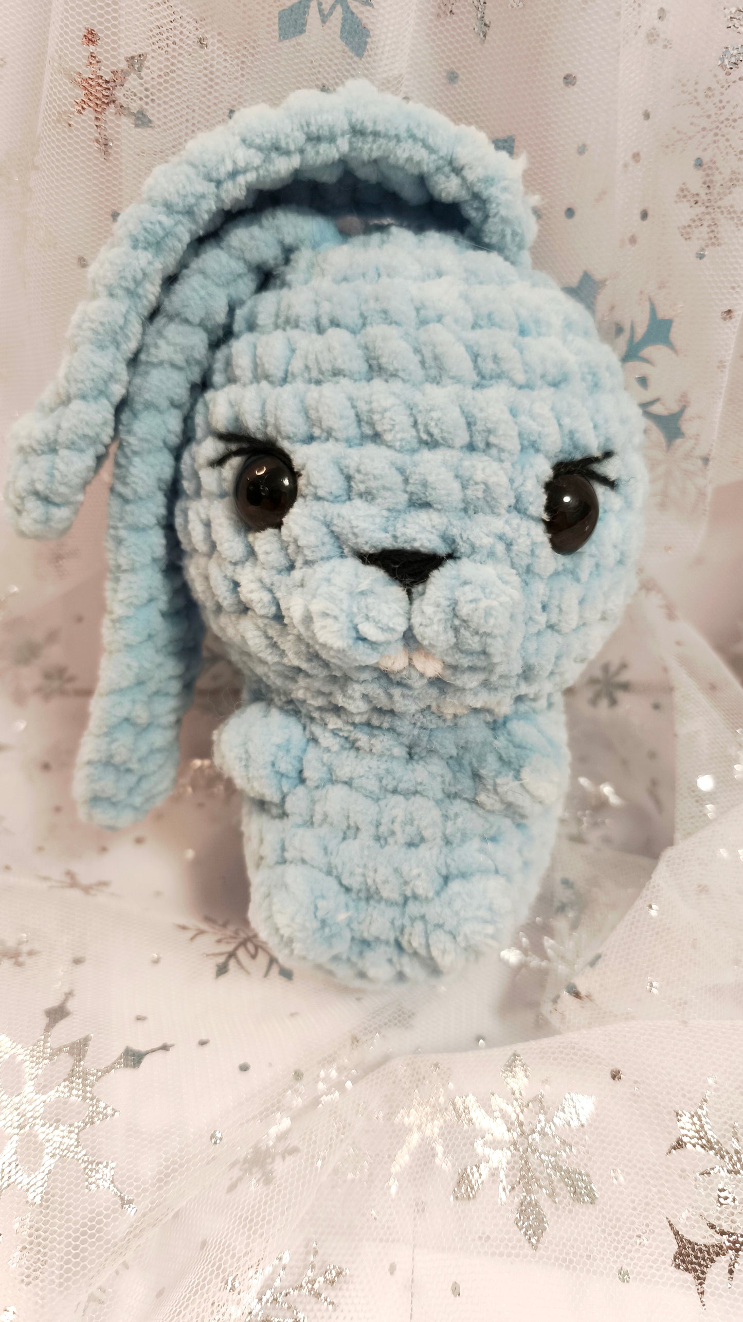 🐇 Babyhase „Coinínín“ | Himmelblau | Cozy Winter Edition