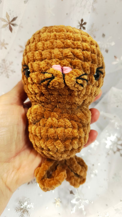 🦭 Babyrobbe „Róinín“ | Braun | Cozy Winter Edition