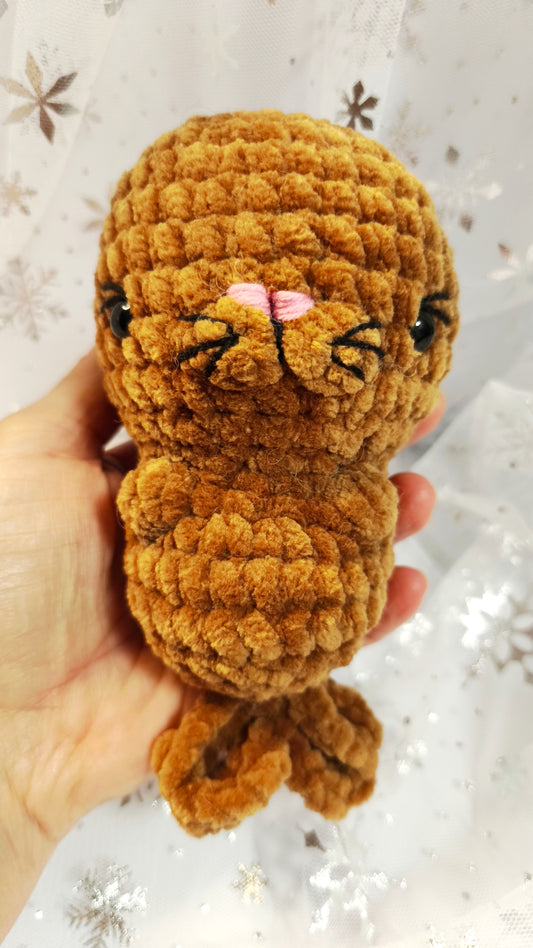 🦭 Babyrobbe „Róinín“ | Braun | Cozy Winter Edition