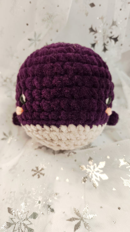 🐳 Babywal „Muirín“ | DarkLila | Cozy Winter Edition
