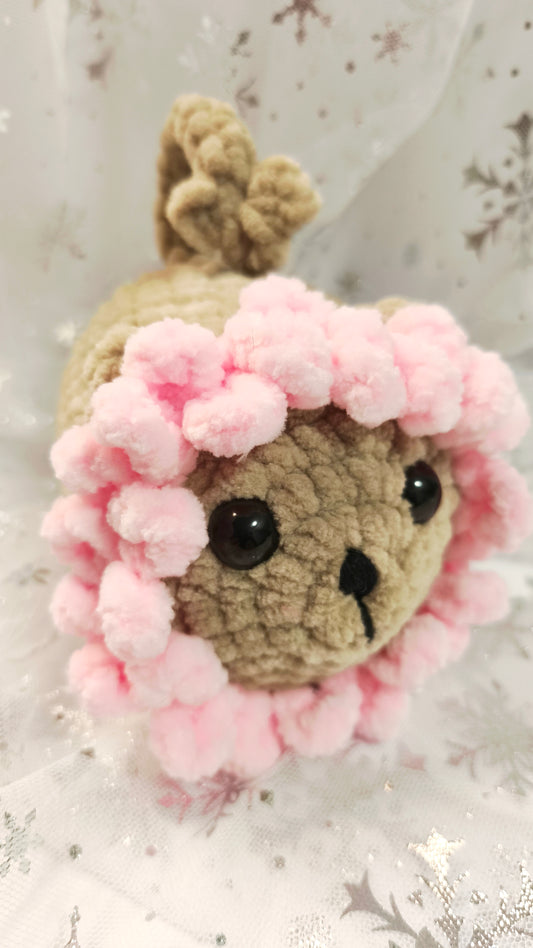 🦁❄️ Löwenbaby „Fionnán“ | Rosa | Irische Winterzeit