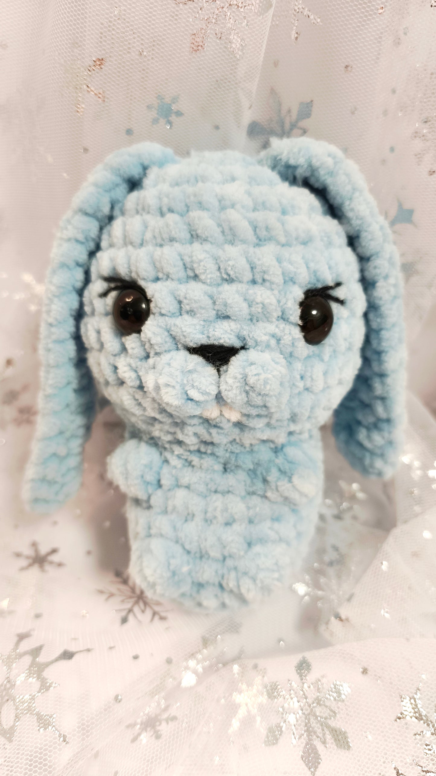 🐇 Babyhase „Coinínín“ | Himmelblau | Cozy Winter Edition