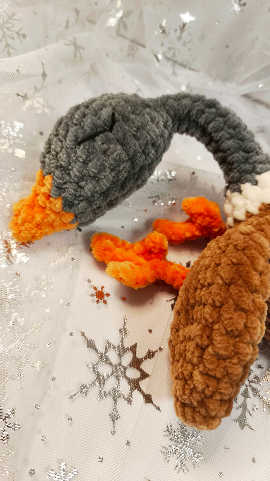 🪿 Wintergans „Gealbhan“ | KaramellGrau | Cozy Winter Edition