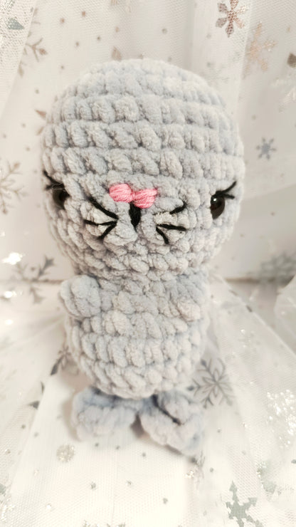 🦭 Babyrobbe „Róinín“ | BlauGrau | Cozy Winter Edition