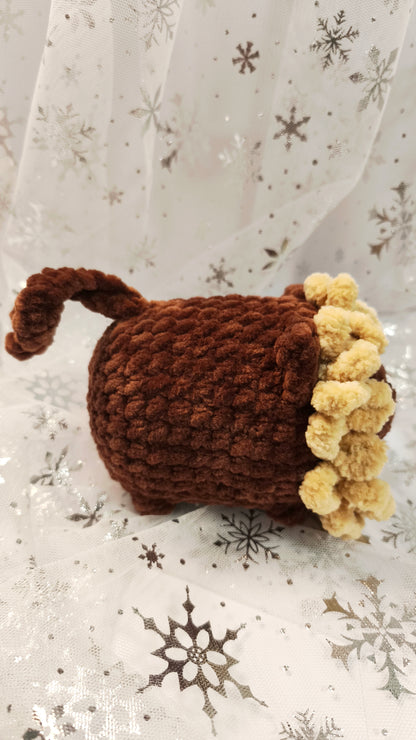 🦁❄️ Löwenbaby „Líonán“ Dark | Karamell | Irische Winterzeit