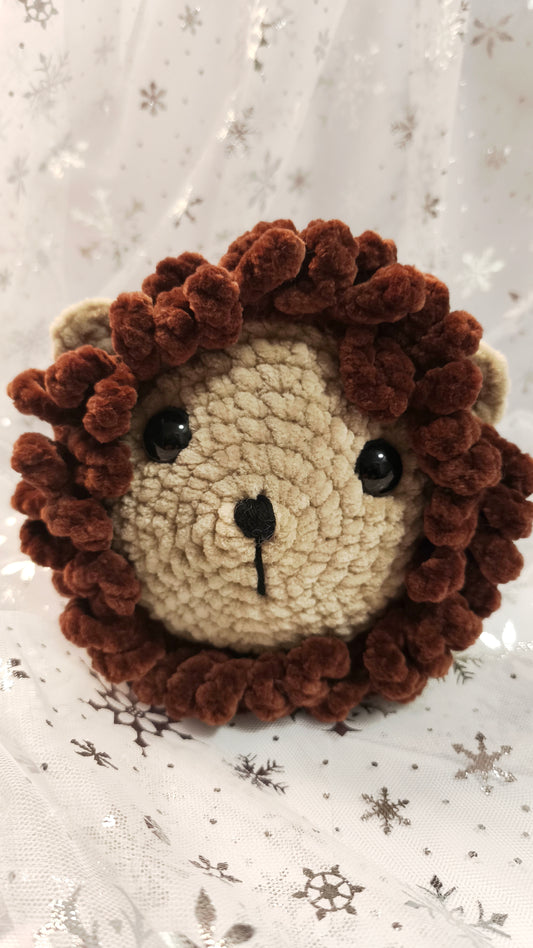 🦁❄️ Löwenbaby „Fionnán“ XL | Honigbraun | Irische Winterzeit