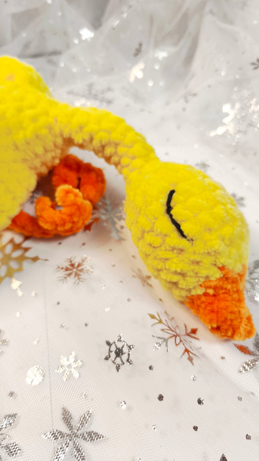 🪿 Wintergans „Gealbhan“ | Gelb | Cozy Winter Edition