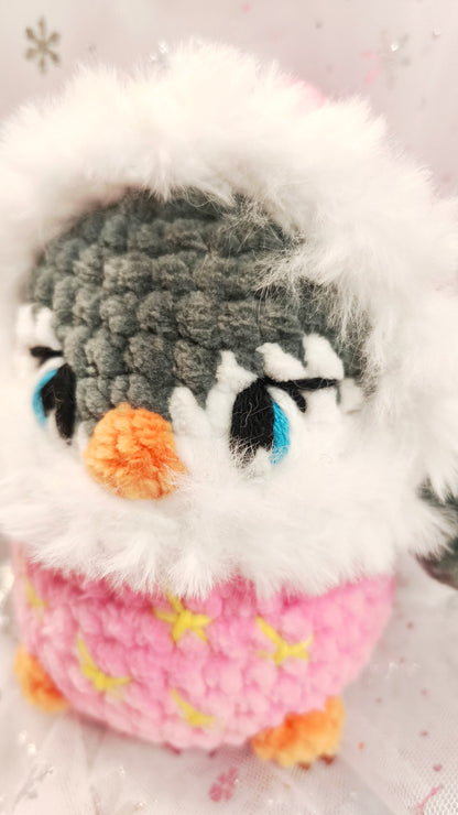 🐧 Frosty Fintan| Winter Moon & Stars Collection | Rosa