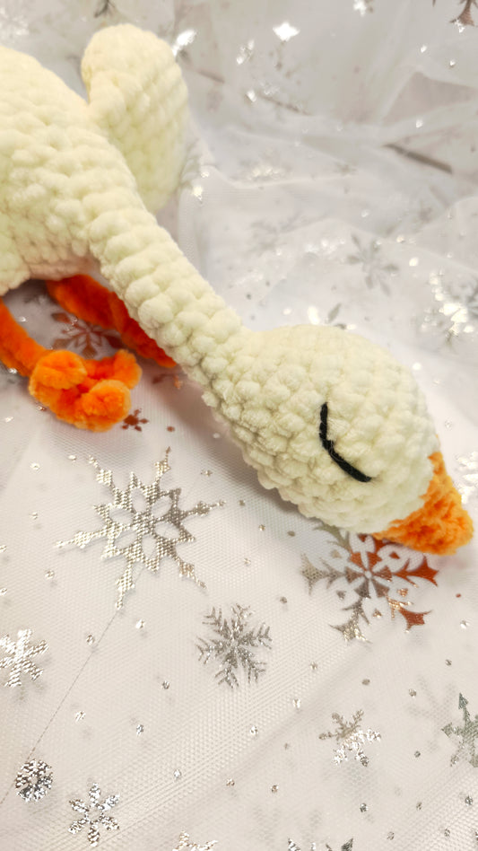 🪿 Wintergans „Gealbhan" | Cremeweiß | Cozy Winter Edition