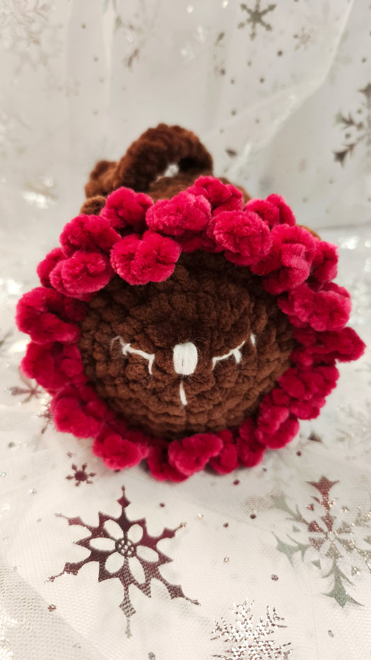 🦁❄️ Löwenbaby „Líonán“ Dark | Beere | Irische Winterzeit