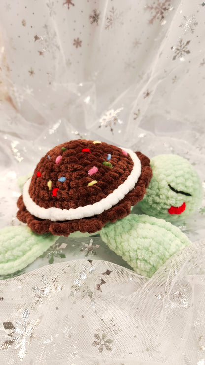 🍪🐢 Lebkuchen-Schildkröte „Milseán“ | Mint | Cozy Christmas Edition