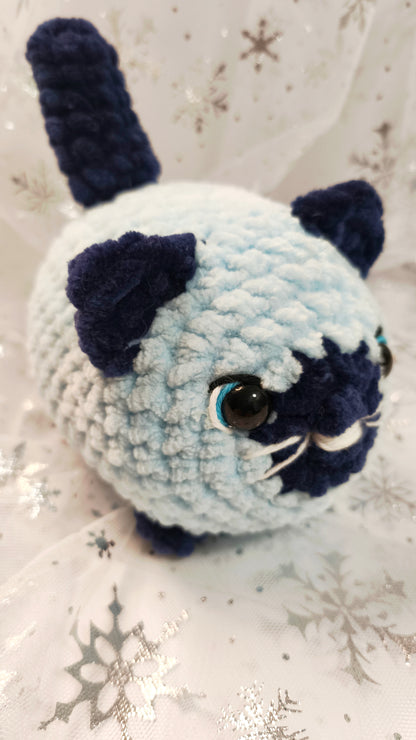 🐱❄️ Siamkatze „Spéirín“ | Hellblau | Irische Winterzeit