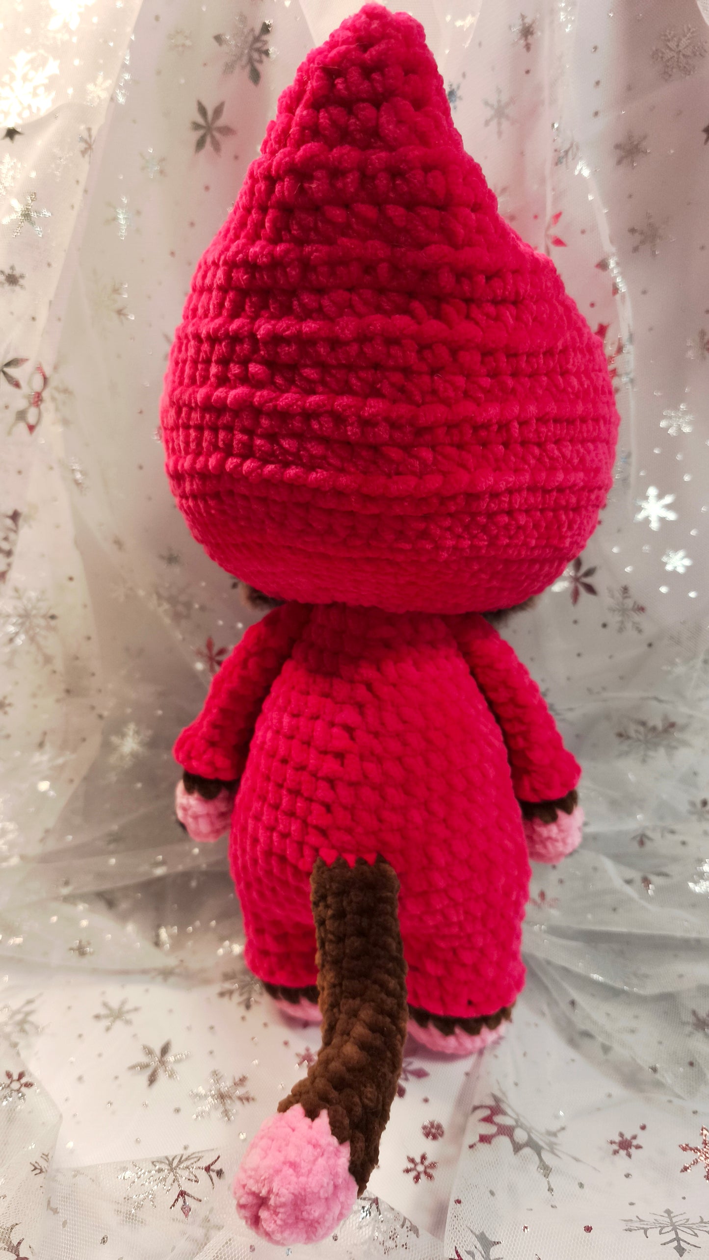 🐱 Onesie Cat „Fia“ aus der Winter Moon and Stars Collection in Pink | ca 30 cm