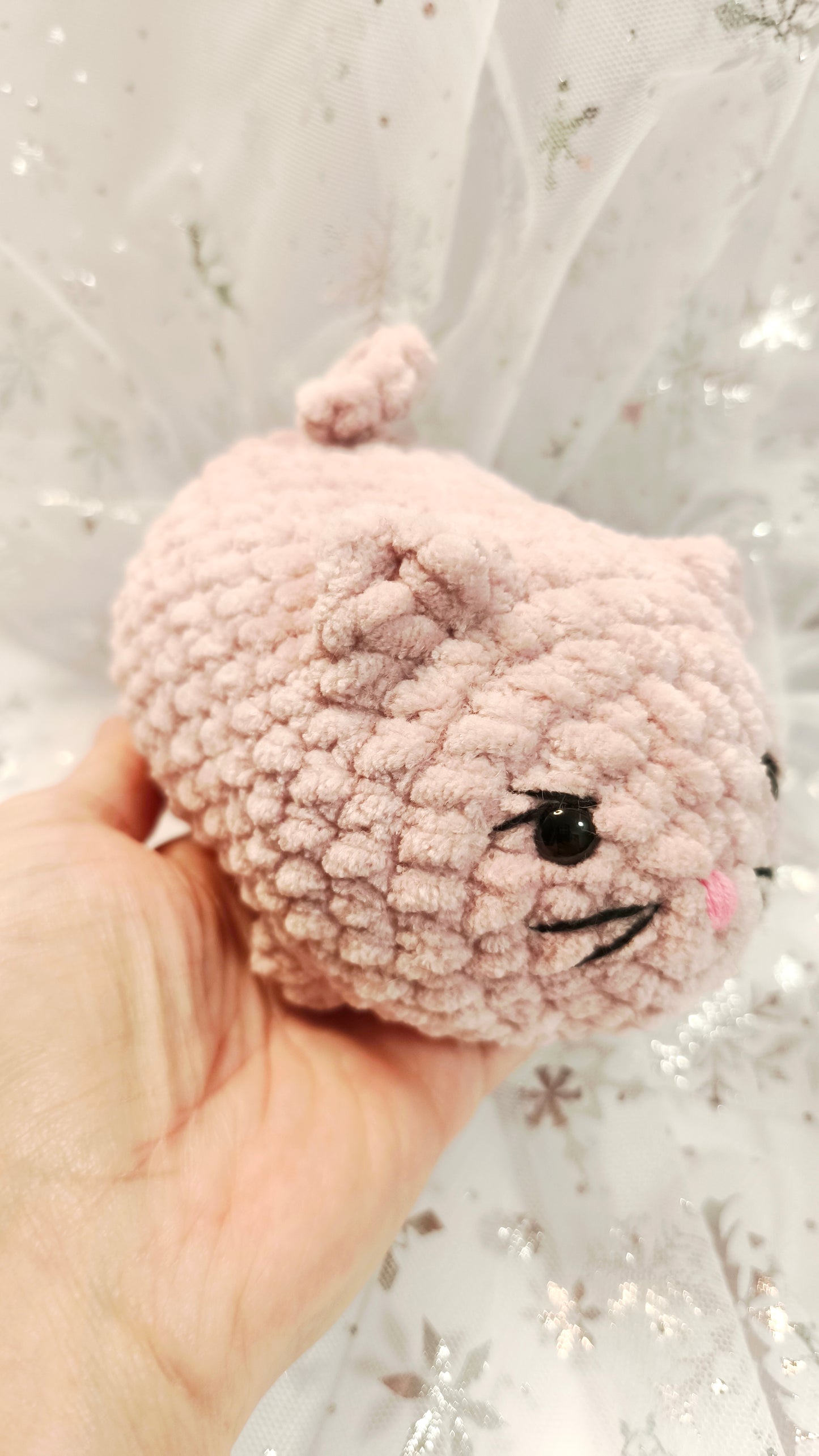 🐱 Babykatze „Muirne“ | Altrosa | Cozy Winter Edition