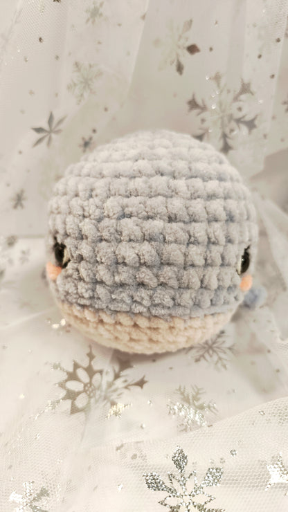 🐳 Babywal „Muirín“ | BlauGrau | Cozy Winter Edition