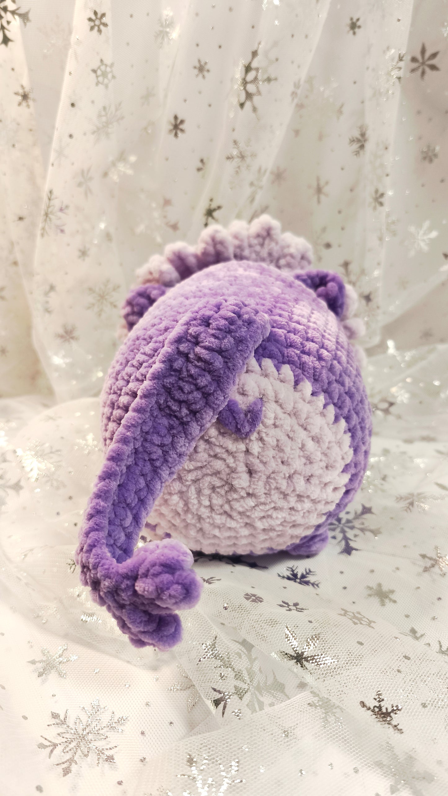 🦁❄️ Löwenbaby „Líonán“ XL | Lila | Irische Winterzeit