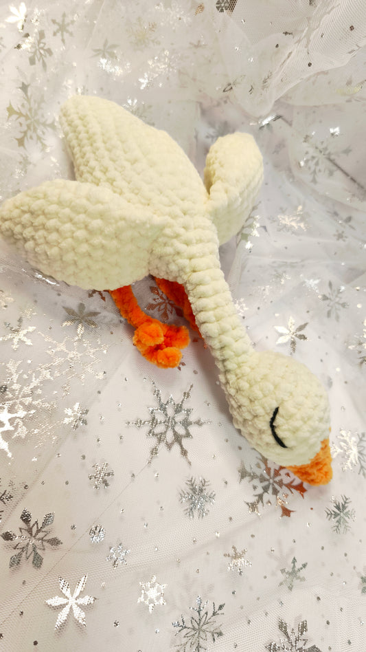 🪿 Wintergans „Gealbhan" | Cremeweiß | Cozy Winter Edition