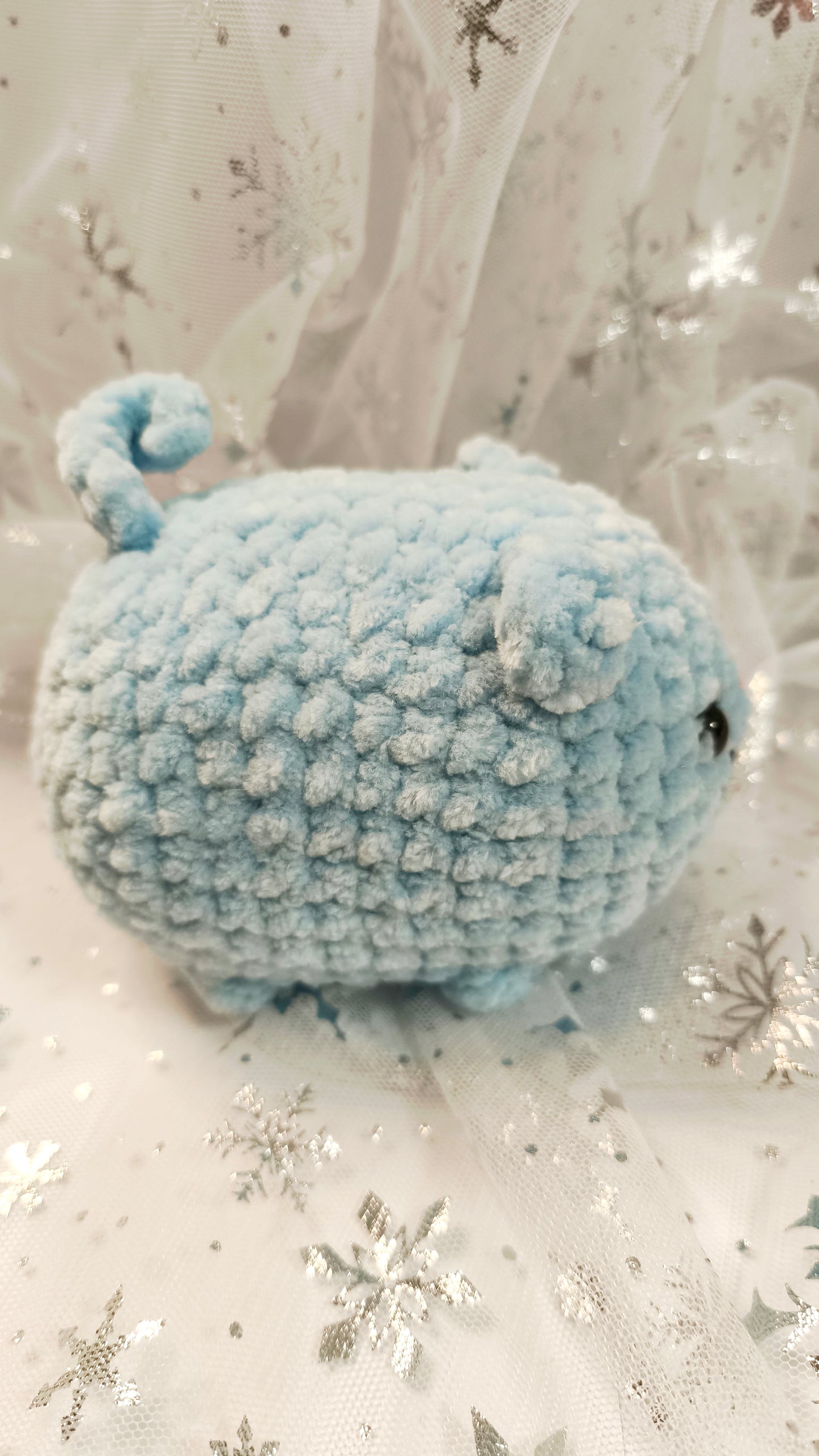 🐱 Babykatze „Muirne“ | Hellblau | Cozy Winter Edition