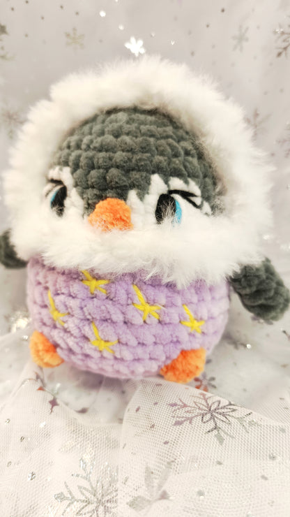 🐧 Frosty Fintan| Winter Moon & Stars Collection | Flieder