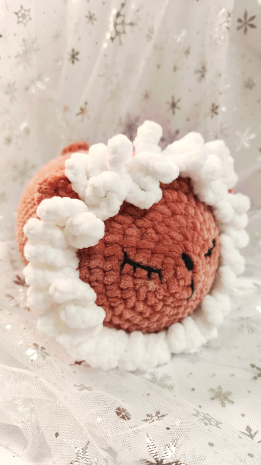 🦁❄️ Löwenbaby „Líonán“ XL | Zimt | Irische Winterzeit