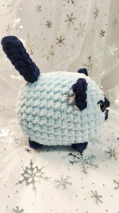 🐱❄️ Siamkatze „Spéirín“ | Hellblau | Irische Winterzeit